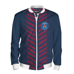 Мужской бомбер 3D PSG logo original uniform ПСЖ форма