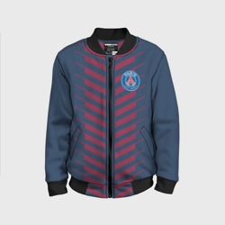 Детский бомбер 3D PSG logo original uniform ПСЖ форма