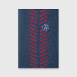 Обложка для паспорта матовая кожа PSG logo original uniform ПСЖ форма