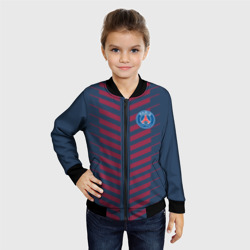 Детский бомбер 3D PSG logo original uniform ПСЖ форма - фото 2