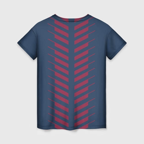 Женская футболка 3D PSG logo original uniform ПСЖ форма, цвет 3D печать - фото 2