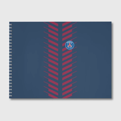 Альбом для рисования PSG logo original uniform ПСЖ форма