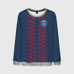 Мужской свитшот 3D PSG logo original uniform ПСЖ форма