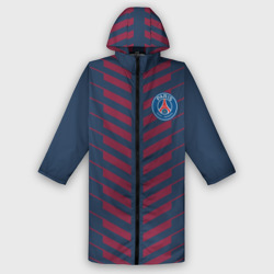 Мужской дождевик 3D PSG logo original uniform ПСЖ форма