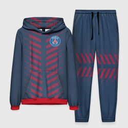 Мужской костюм с толстовкой 3D PSG logo original uniform ПСЖ форма