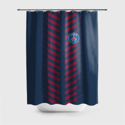 Штора 3D для ванной PSG logo original uniform ПСЖ форма