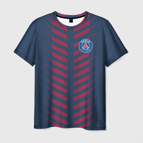 Мужская футболка 3D PSG logo original uniform ПСЖ форма