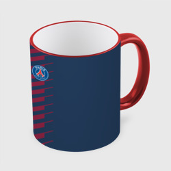 Кружка с полной запечаткой PSG logo original uniform ПСЖ форма