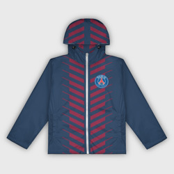 Женская ветровка 3D PSG logo original uniform ПСЖ форма