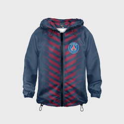 Детская ветровка 3D PSG logo original uniform ПСЖ форма