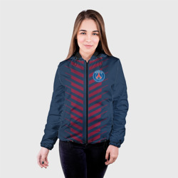 Женская куртка 3D PSG logo original uniform ПСЖ форма - фото 2