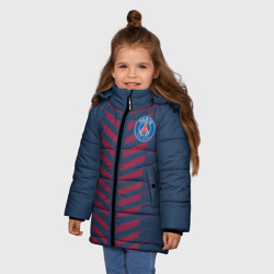 Зимняя куртка для девочек 3D PSG LOGO ORIGINAL UNIFORM | ПСЖ ФОРМА - фото 2