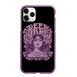 Чехол для iPhone 11 Pro Max матовый Deep Purple