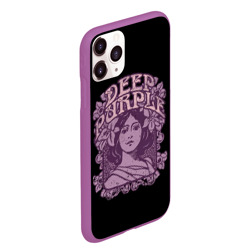 Чехол для iPhone 11 Pro Max матовый Deep Purple - фото 2