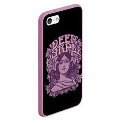 Чехол для iPhone 5/5S матовый Deep Purple - фото 2