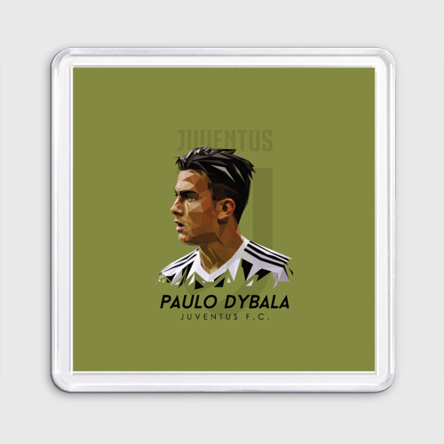 Магнит 55*55 Paulo Dybala Juventus FC