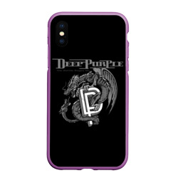 Чехол для iPhone XS Max матовый Deep Purple