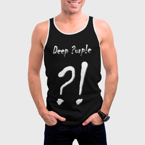 Мужская майка 3D Deep Purple, цвет 3D печать - фото 3