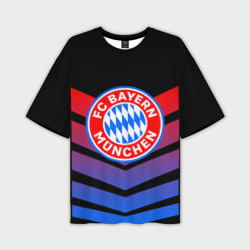 Мужская футболка oversize 3D Bayern Munchen Байерн Мюнхен