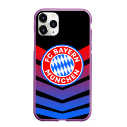 Чехол для iPhone 11 Pro Max матовый Bayern Munchen Байерн Мюнхен