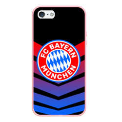 Чехол для iPhone 5/5S матовый Bayern Munchen Байерн Мюнхен