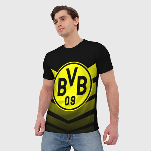 Мужская футболка 3D FC Borussia 2018 Original #15, цвет 3D печать - фото 3