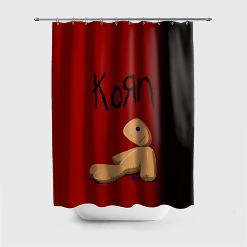 Штора 3D для ванной Korn