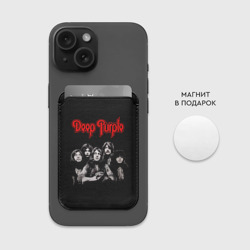 Картхолдер Magsafe магнитный Deep Purple - rock band - фото 2