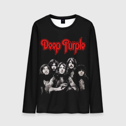 Мужской лонгслив 3D Deep Purple