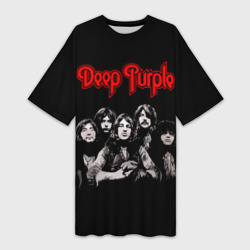 Платье-футболка 3D Deep Purple