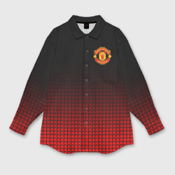 Мужская рубашка oversize 3D Манчестер Юнайтед FCMU Manchester united