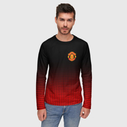 Мужской лонгслив 3D Манчестер Юнайтед FCMU Manchester united - фото 2