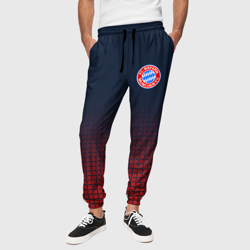 Мужские брюки 3D Bayern Munchen, цвет 3D печать - фото 4