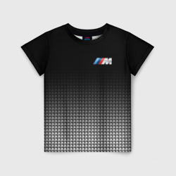 Детская футболка 3D BMW 2018 Black and White III