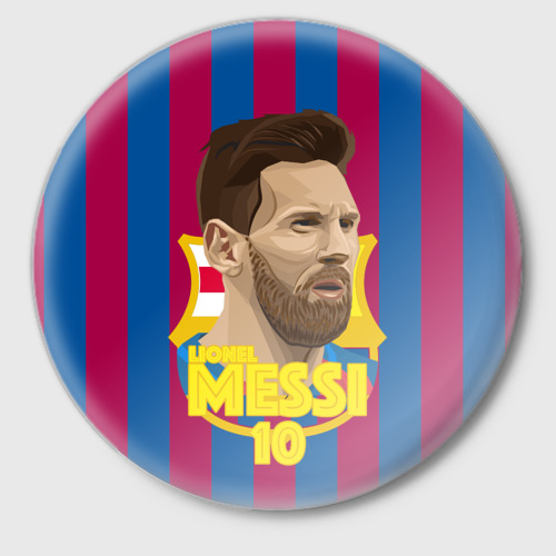 Значок Lionel Messi Barcelona