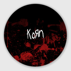 Круглый коврик для мышки Korn