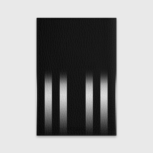 Обложка для паспорта матовая кожа Juventus 2018 Line, цвет черный - фото 2