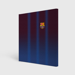 Холст квадратный FC Barcelona Gradient