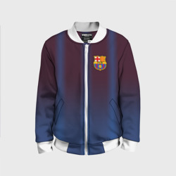 Детский бомбер 3D FC Barcelona Gradient