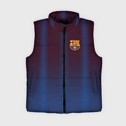 Женский жилет утепленный 3D FC Barcelona Gradient