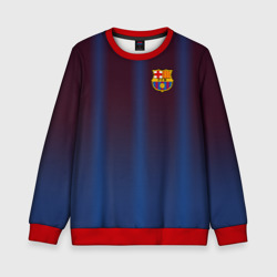 Детский свитшот 3D FC Barcelona Gradient