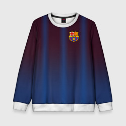 Детский свитшот 3D FC Barcelona Gradient