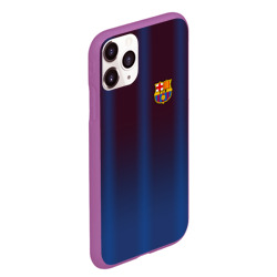 Чехол для iPhone 11 Pro Max матовый FC Barcelona Gradient - фото 2