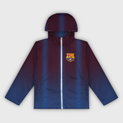 Женская ветровка 3D FC Barcelona Gradient