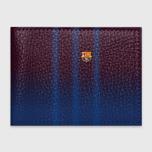 Обложка для студенческого билета FC Barcelona Gradient, цвет синий