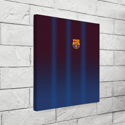 Холст квадратный FC Barcelona Gradient - фото 2