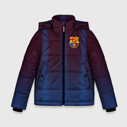 Зимняя куртка для мальчиков 3D FC Barcelona Gradient