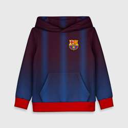 Детская толстовка 3D FC Barcelona Gradient