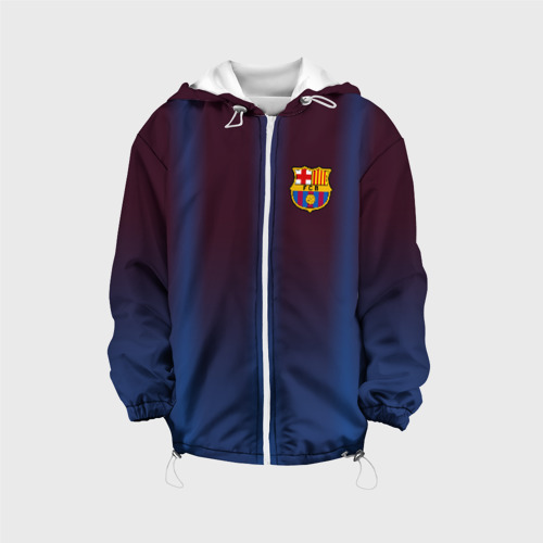 Детская куртка 3D FC Barcelona Gradient