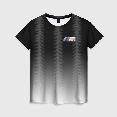 Женская футболка 3D BMW 2018 Black Gradient, цвет 3D печать